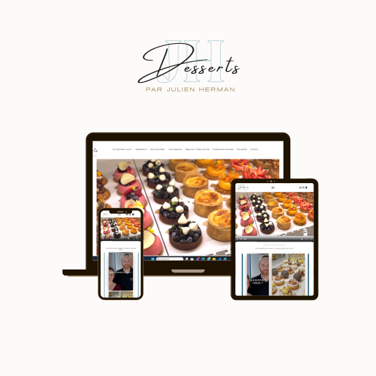 Site de la pâtisserie julien herman au Mans